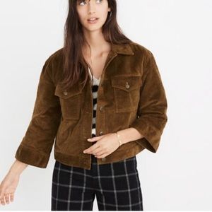 Madewell Wide Sleeve Corduroy Jacket